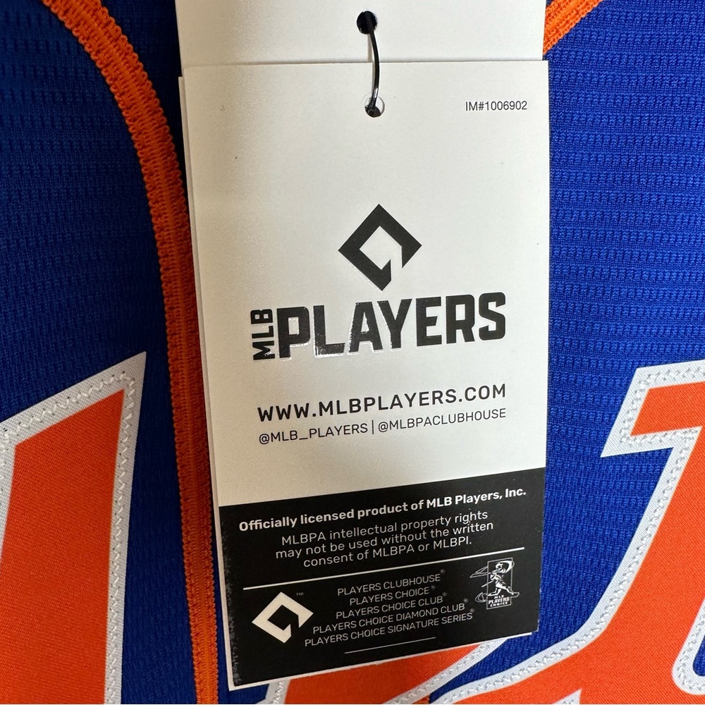NWT METS Nike Sherzer Baseball Jersey - Picture 7 of 8